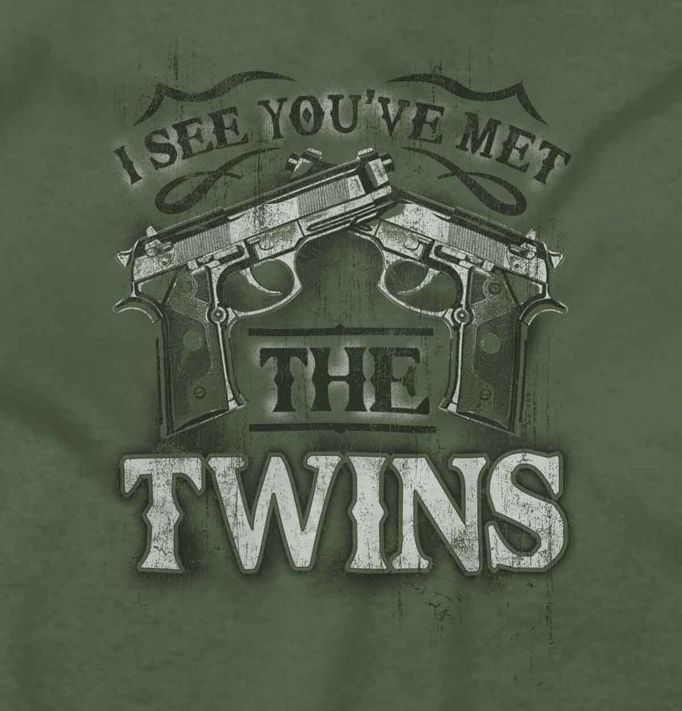 MilitaryGreen2|I See Youve Met The Twins Hoodie|Tactical Tees