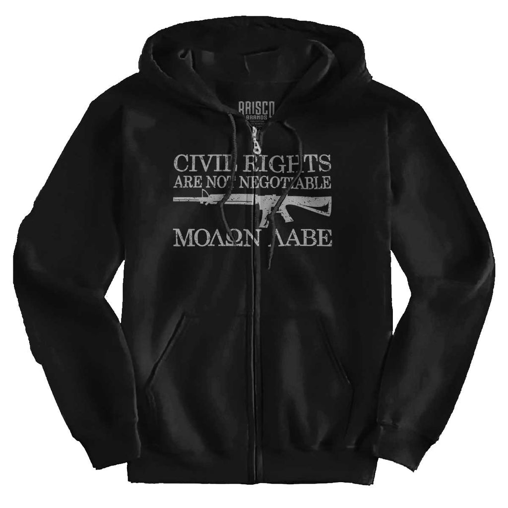 Black1|Civil Rights Zip Hoodie|Tactical Tees