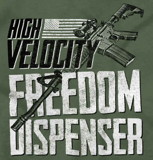 MilitaryGreen2|Freedom Dispenser Crewneck Sweatshirt|Tactical Tees