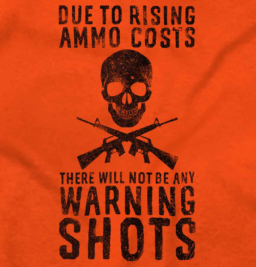 Orange2|Warning Shots Ladies T-Shirt|Tactical Tees