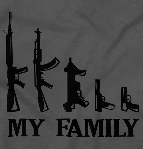 Charcoal|My Family T-Shirt|Tactical Tees