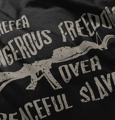 Black|Peaceful Slavery Ladies T-Shirt|Tactical Tees