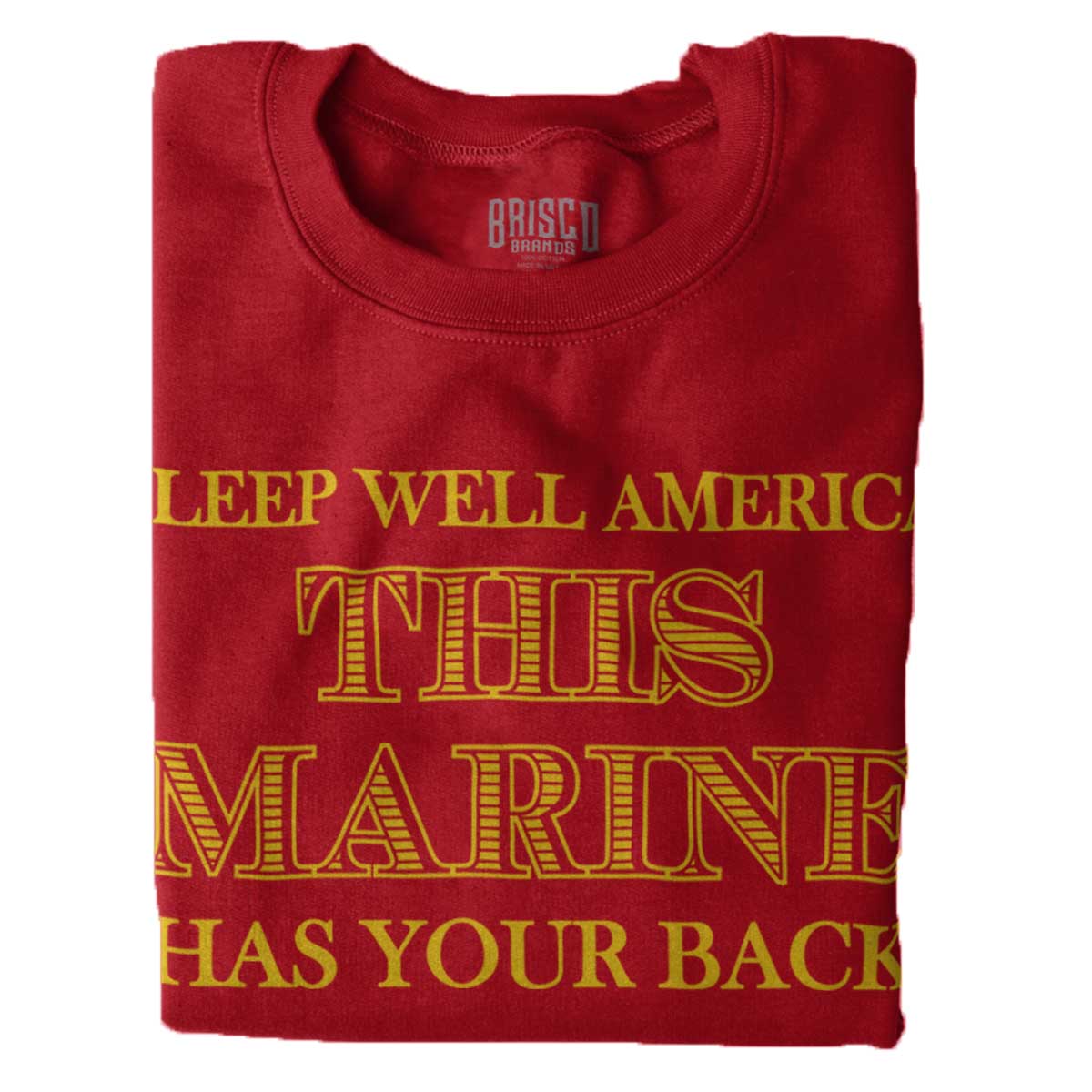 CherryRed|This Marine Crewneck Sweatshirt|Tactical Tees