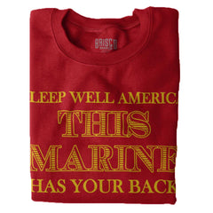 CherryRed|This Marine Crewneck Sweatshirt|Tactical Tees