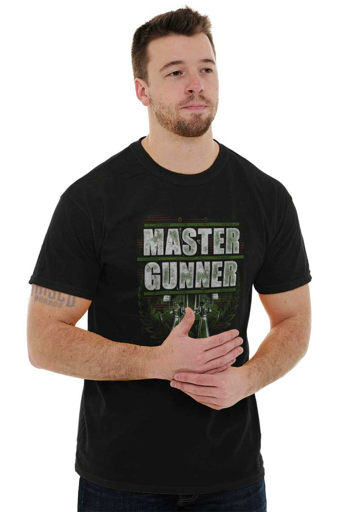 Male_Black3|Master Gunner T-Shirt|Tactical Tees