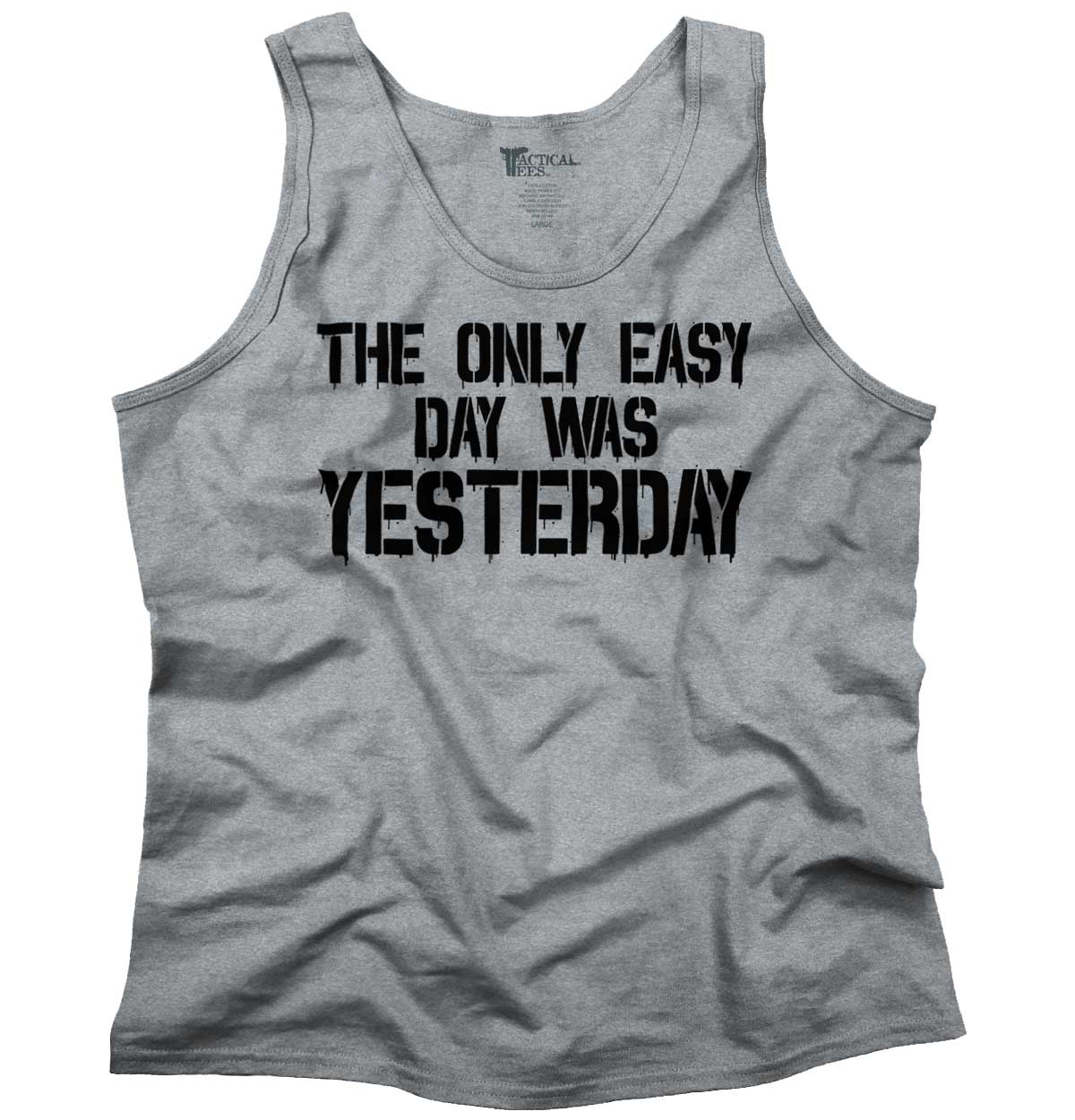 SportGrey1|Yesterday Tank Top|Tactical Tees