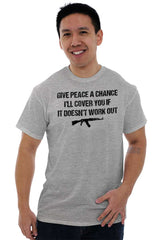 Male_SportGrey3|Peace a Chance T-Shirt|Tactical Tees