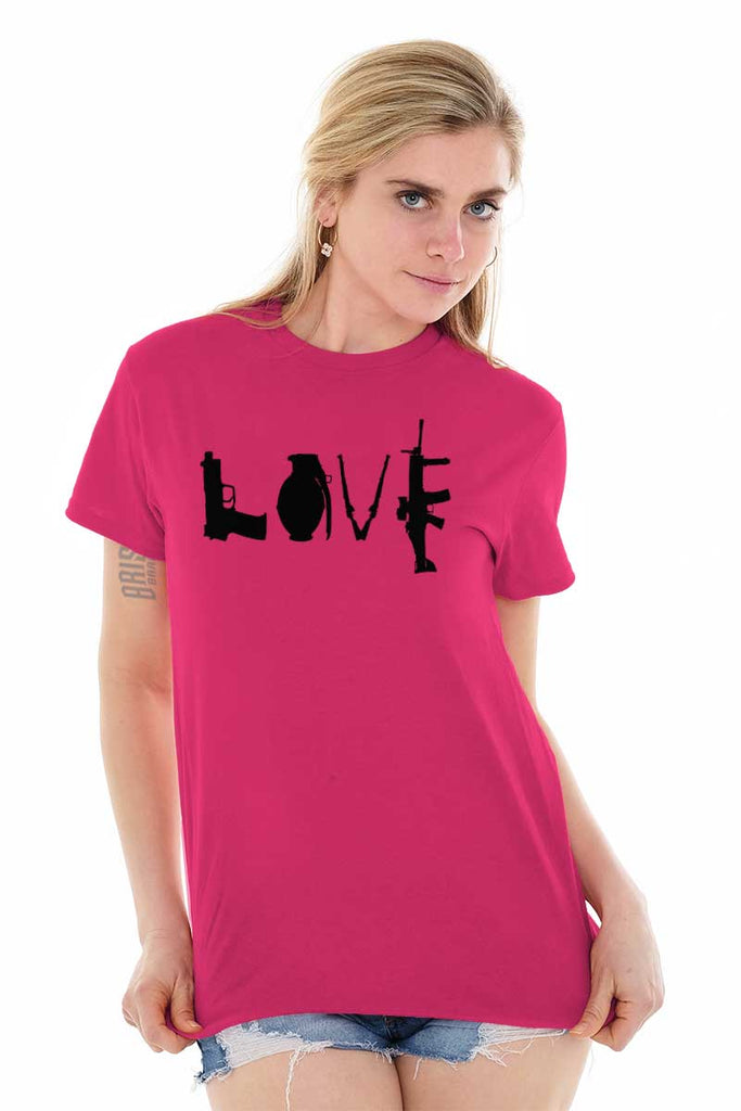 Female_Heliconia2|Gun Love T-Shirt|Tactical Tees