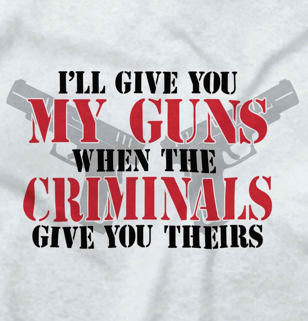 White2|Criminals Sleeveless T-Shirt|Tactical Tees