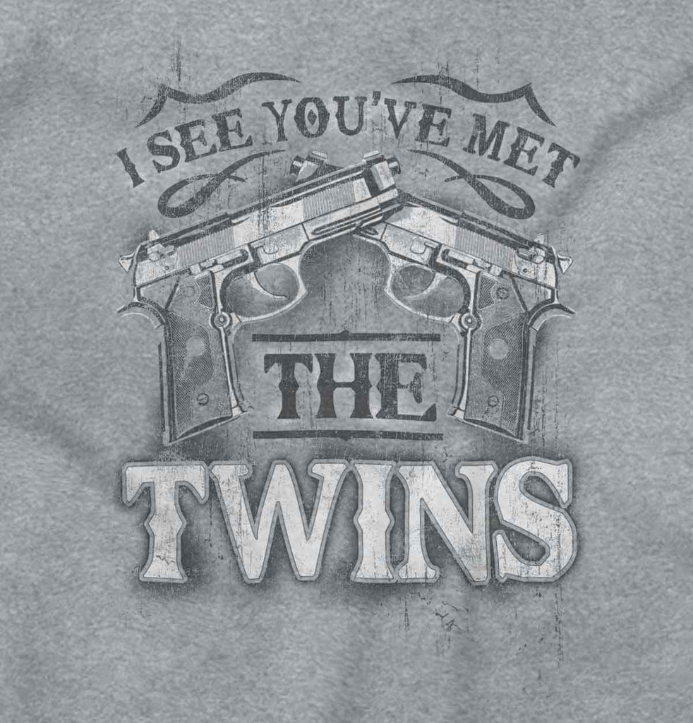 SportGrey2|I See Youve Met The Twins Zip Hoodie|Tactical Tees