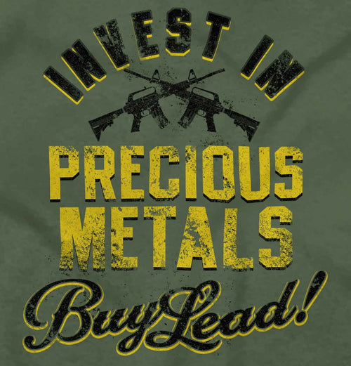 MilitaryGreen|Precious Metals T-Shirt|Tactical Tees