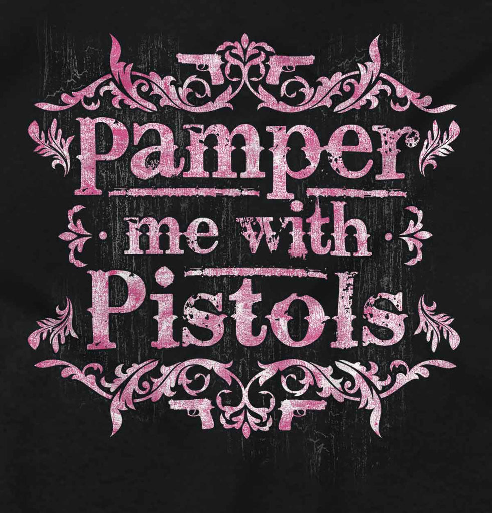 Black2|Pamper Me With Pistols Tank Top|Tactical Tees