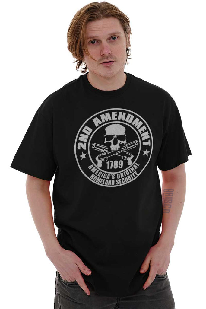 Male_Black2| Original Homeland Security T-Shirt|Tactical Tees