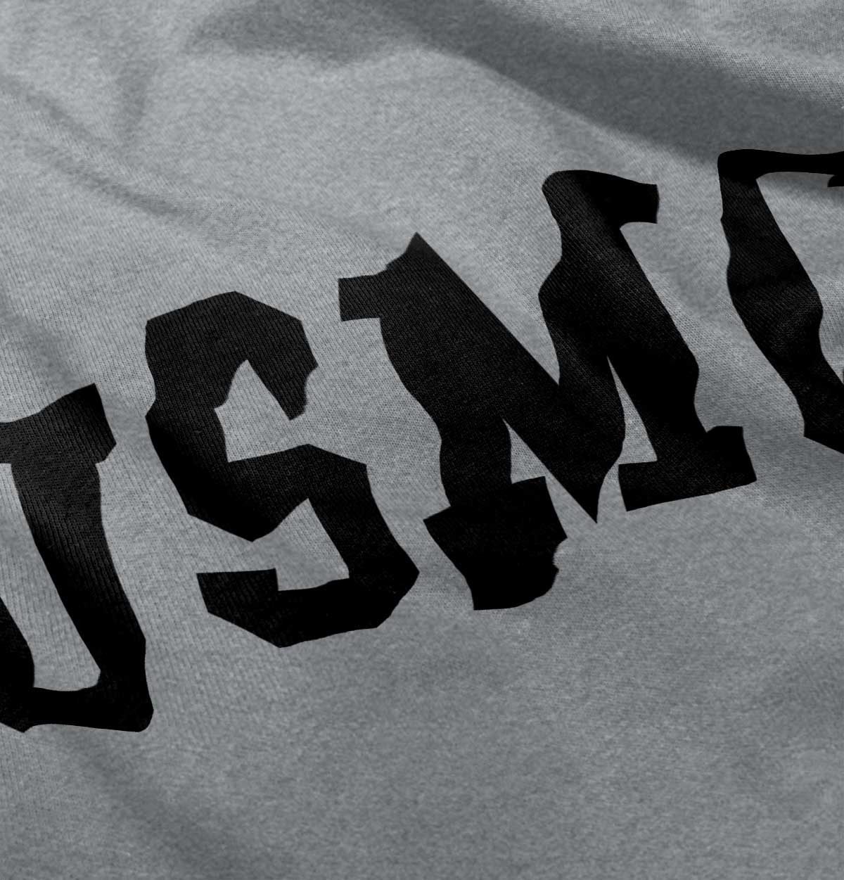SportGrey|USMC Logo Junior Fitted V-Neck T-Shirt|Tactical Tees