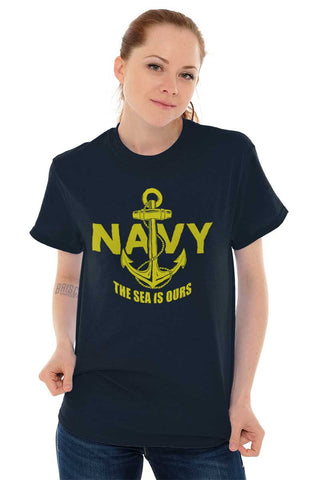 Male_Navy1|Sea is Ours T-Shirt|Tactical Tees