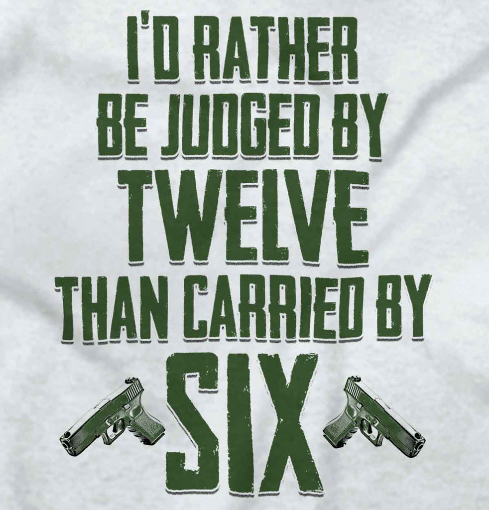 White|Carried by Six T-Shirt|Tactical Tees