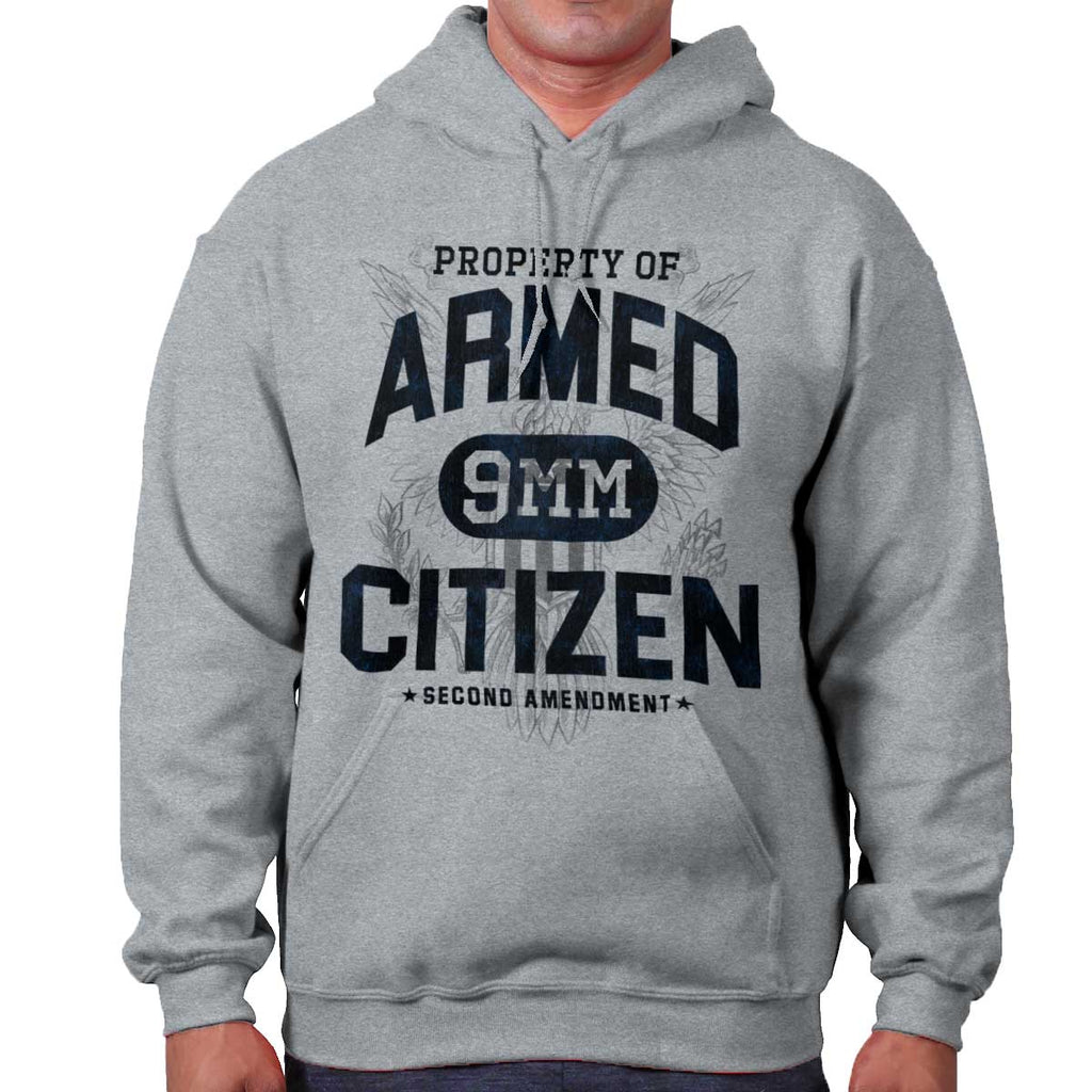 SportGrey|Armed Citizen Hoodie|Tactical Tees