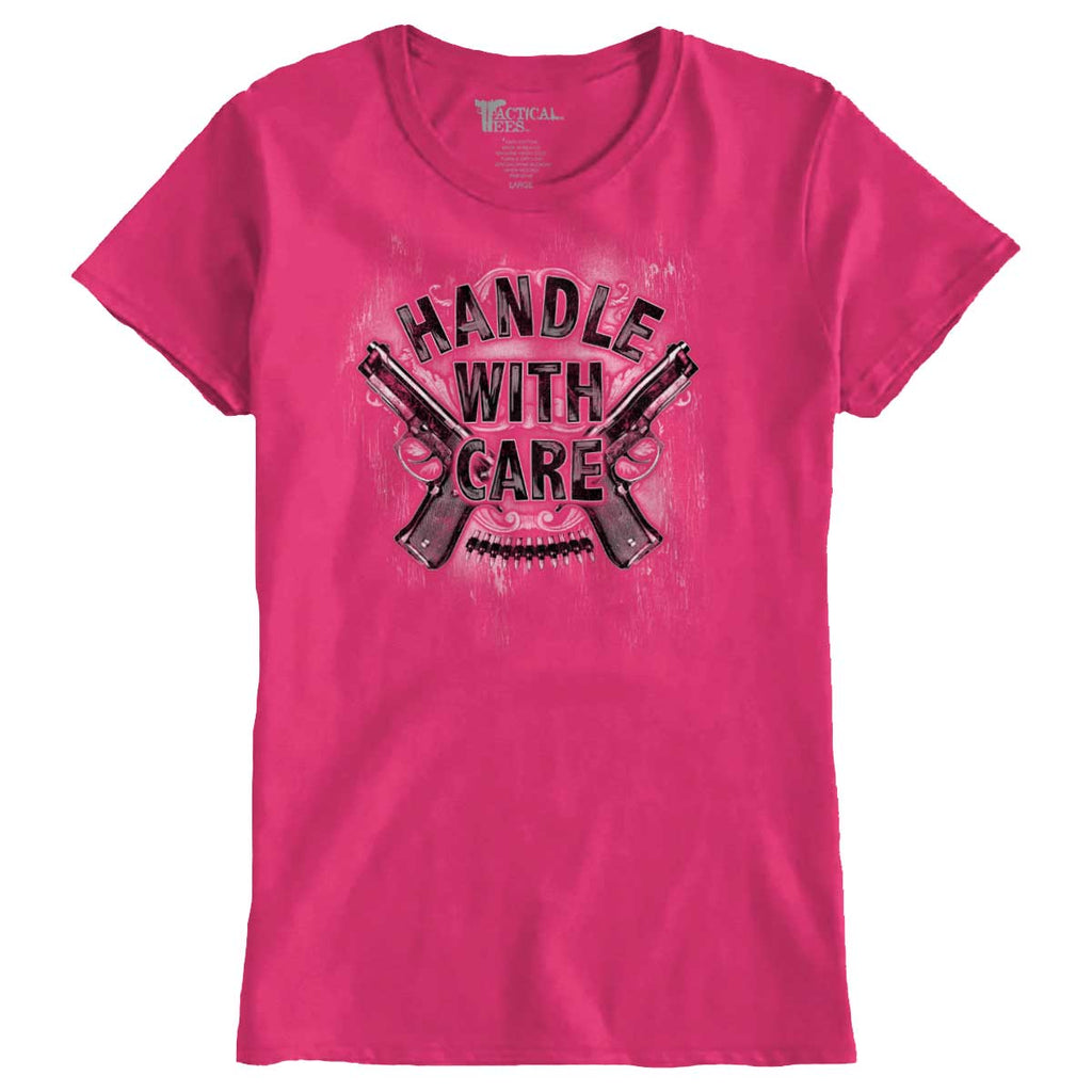 Heliconia1|Handle With Care Ladies T-Shirt|Tactical Tees